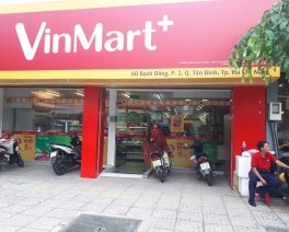 Biển hiệu siêu thị VinMart